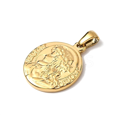 304 Stainless Steel Pendants STAS-B094-01E-G-1