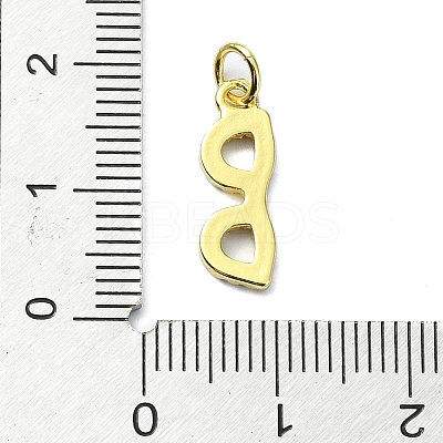Brass Micro Pave Colorful Cubic Zirconia Pendants KK-H475-10G-1