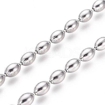 Non-Tarnish 304 Stainless Steel Ball Chains CHS-L024-024A-1