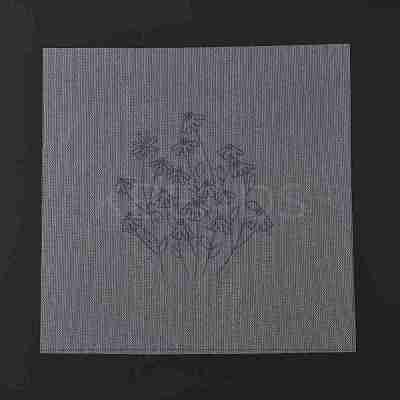 DIY Transparent Fabric Embroidery Kits DIY-K032-77-1