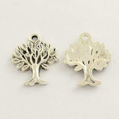 Tree of Life Tibetan Style Zinc Alloy Pendants TIBEP-Q033-96-1