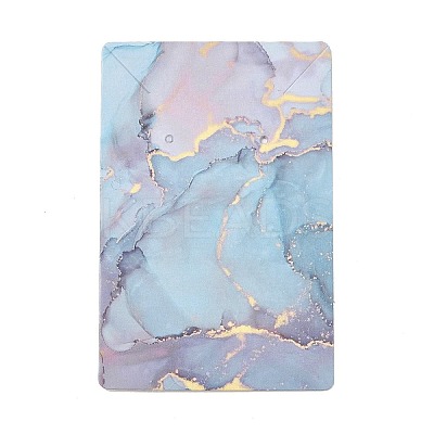 Hot Stamping Cardboard Paper Jewelry Display Cards CDIS-A005-01G-1