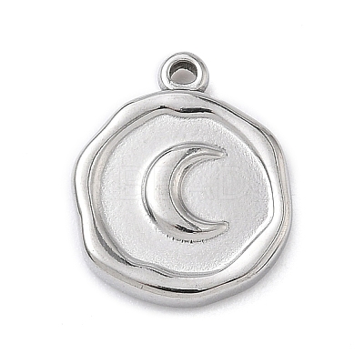 304 Stainless Steel Pendants LS-STAS-K291-12P-01-1
