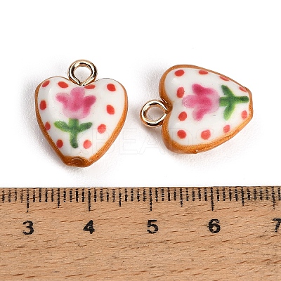 Handmade Porcelain with Brass Pendants PR-CBAB520-03A-1