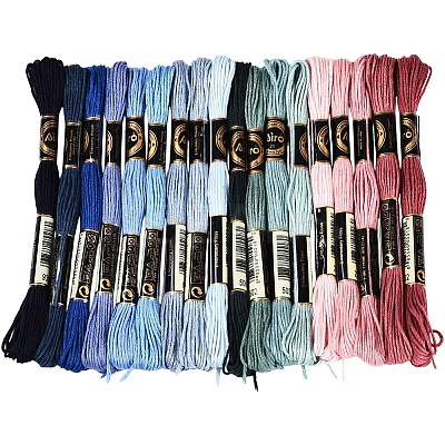 Polyester Embroidery Threads OCOR-WH20074-13B-06C-1