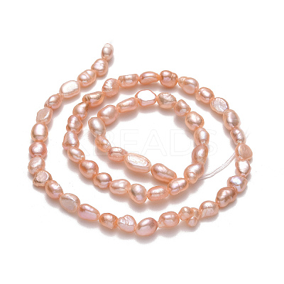 Natural Cultured Freshwater Pearl Beads Strands PEAR-A005-10D-X-1