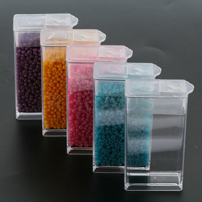 Plastic Bead Containers CON-R010-01-1