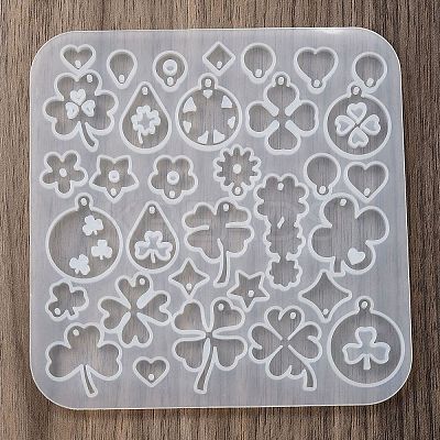 Clover Series DIY Silicone Ornaments Molds SIMO-R012-01C-1