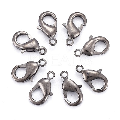 Brass Lobster Claw Clasps KK-902-B-1