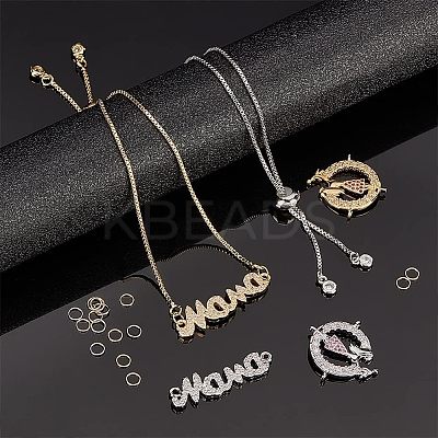 12Pcs Brass Box Chain Bracelet KK-NB0002-62-1