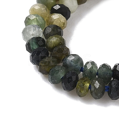 Natural Green Tourmaline Beads Strands LS-G-RM241221-O13-1