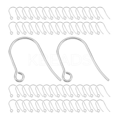 200Pcs 304 Stainless Steel Earring Hooks STAS-UN0058-59P-1