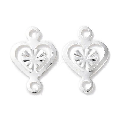 Brass Filigree Connector Charms KK-F880-02S-01-1
