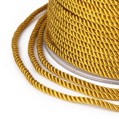 Polyester Milan Cord for DIY Jewelry Craft Making OCOR-F011-D15-1