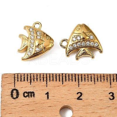 304 Stainless Steel Charms X-STAS-F321-01G-08-1