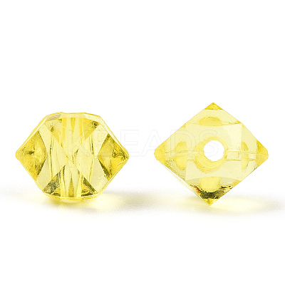 Transparent Acrylic Beads TACR-S154-15B-85-1