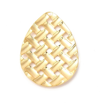 Ion Plating(IP) 304 Stainless Steel Pendants STAS-L268-027G-1