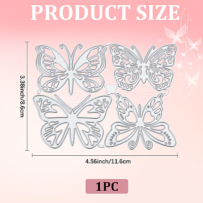 Butterfly High-Carbon Steel Cutting Dies Stencils DIY-WH20048-004A-1