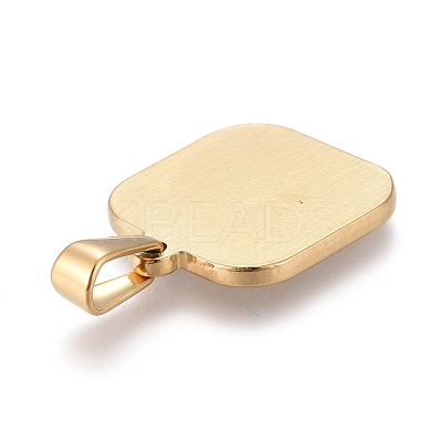 Valentine's Day 304 Stainless Steel Pendants X-STAS-F252-17G-1