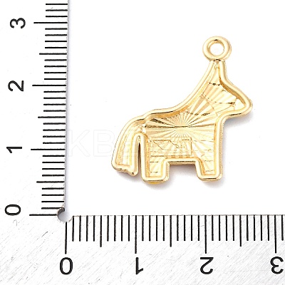 Alloy Enamel Pendants FIND-M060-23B-G-1