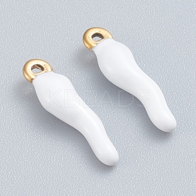 Ion Plating(IP) 304 Stainless Steel Pendants STAS-I148-02G-10-1