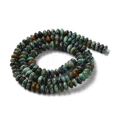 Natural African Turquoise(Jasper) Beads Strands G-Z030-A24-01-1