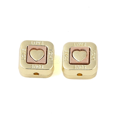 Rack Plating Alloy with Acrylic Beads FIND-B037-01G-01-1