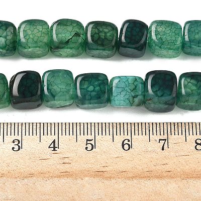 Natural Dragon Veins Agate Beads Strands G-G177-E03-05-1
