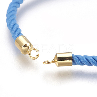 Cotton Cord Bracelet Making KK-F758-03E-G-1