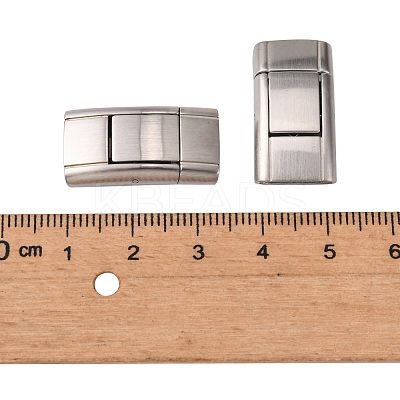 Tarnish Resistant 304 Stainless Steel Bayonet Clasps STAS-G143-34P-1