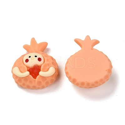 Resin Cabochons RESI-F020-03-1