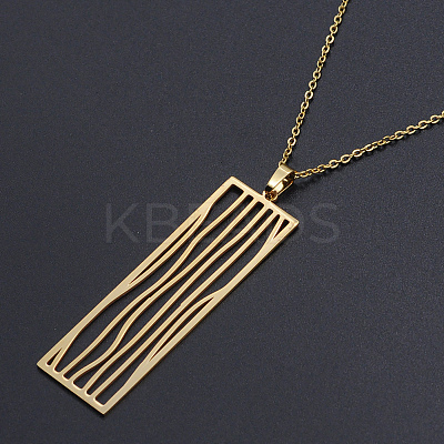201 Stainless Steel Pendant Necklaces LS-NJEW-S105-JN613-45-2-1
