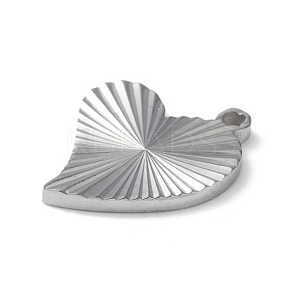Non-Tarnish 304 Stainless Steel Pendants STAS-D025-09P-1