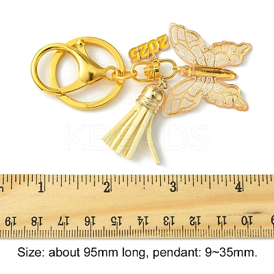 Acrylic & Alloy Enamel Keychain KEYC-FS00026-05-1