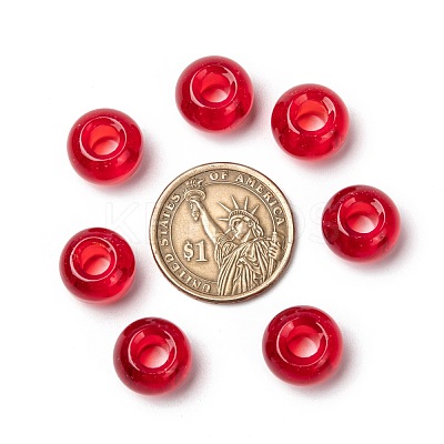Glass European Beads X-GDA006-010-1