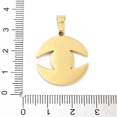 304 Stainless Steel Charms STAS-M341-01G-08-1