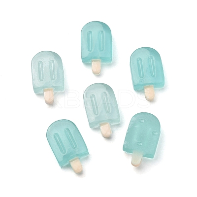 Luminous Resin Cabochons CRES-WH0013-17E-1