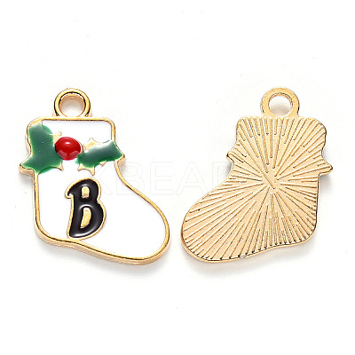 Alloy Enamel Pendants X-ENAM-S121-110-1