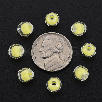 Transparent Acrylic Beads TACR-S152-17A-SS2105-1
