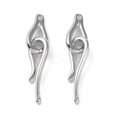 Brass Hook and Eye Clasps X-KK-B087-18P-1