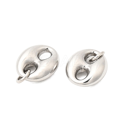 304 Stainless Steel Pendants STAS-P441-01P-1