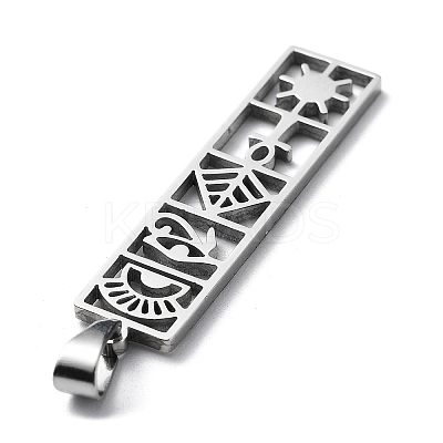 Non-Tarnish 304 Stainless Steel Pendants STAS-D036-14A-P-1