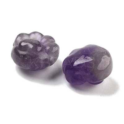 Natural Mixed Gemstone Carved Beads G-H007-02-1