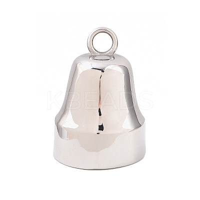 304 Stainless Steel Bell Pendants STAS-Z171-21P-1