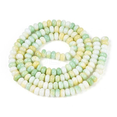 Glass Beads Strands GLAA-N059-5x8mm-45-1
