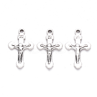 Easter Tibetan Style Alloy Pendants TIBEP-S319-064AS-RS-1