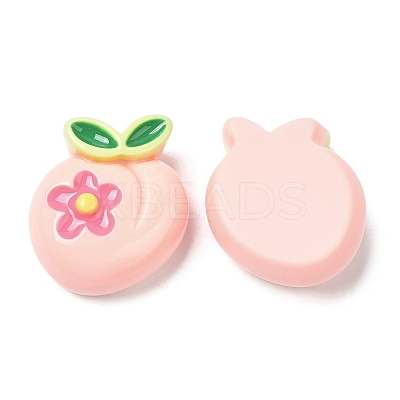 Opaque Resin Fruit Cabochons LS-RESI-G072-02C-1