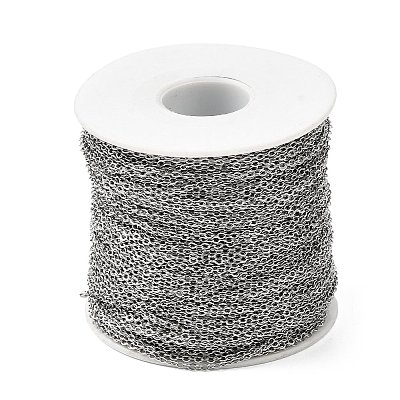 Tarnish Resistant 304 Stainless Steel Cable Chains CHS-Q001-14-100m-1