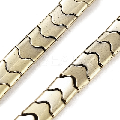 Synthetic Non-magnetic Hematite Beads Strands G-P545-I01-01C-1