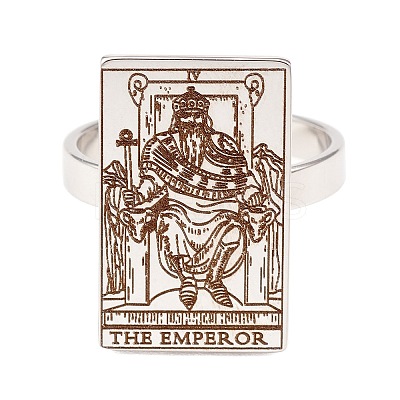 Non-Tarnish 304 Stainless Steel Wide Band Rings RJEW-P080-05P-1